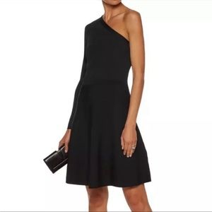 SANDRO Shirley One Shoulder LBD